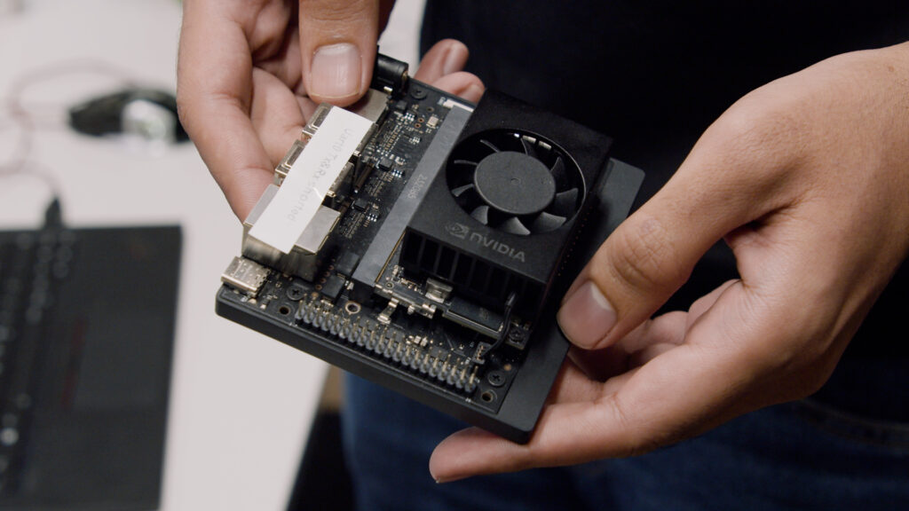 A closeup of NVIDIA’s Orin NX Board